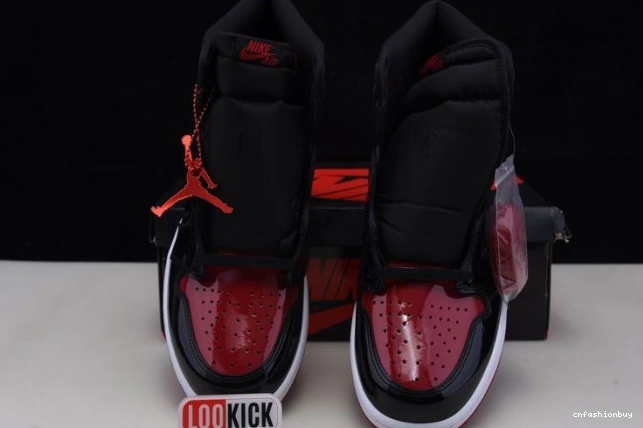 OG Bred Air Patent High Jordan 555088-063 1 0804
